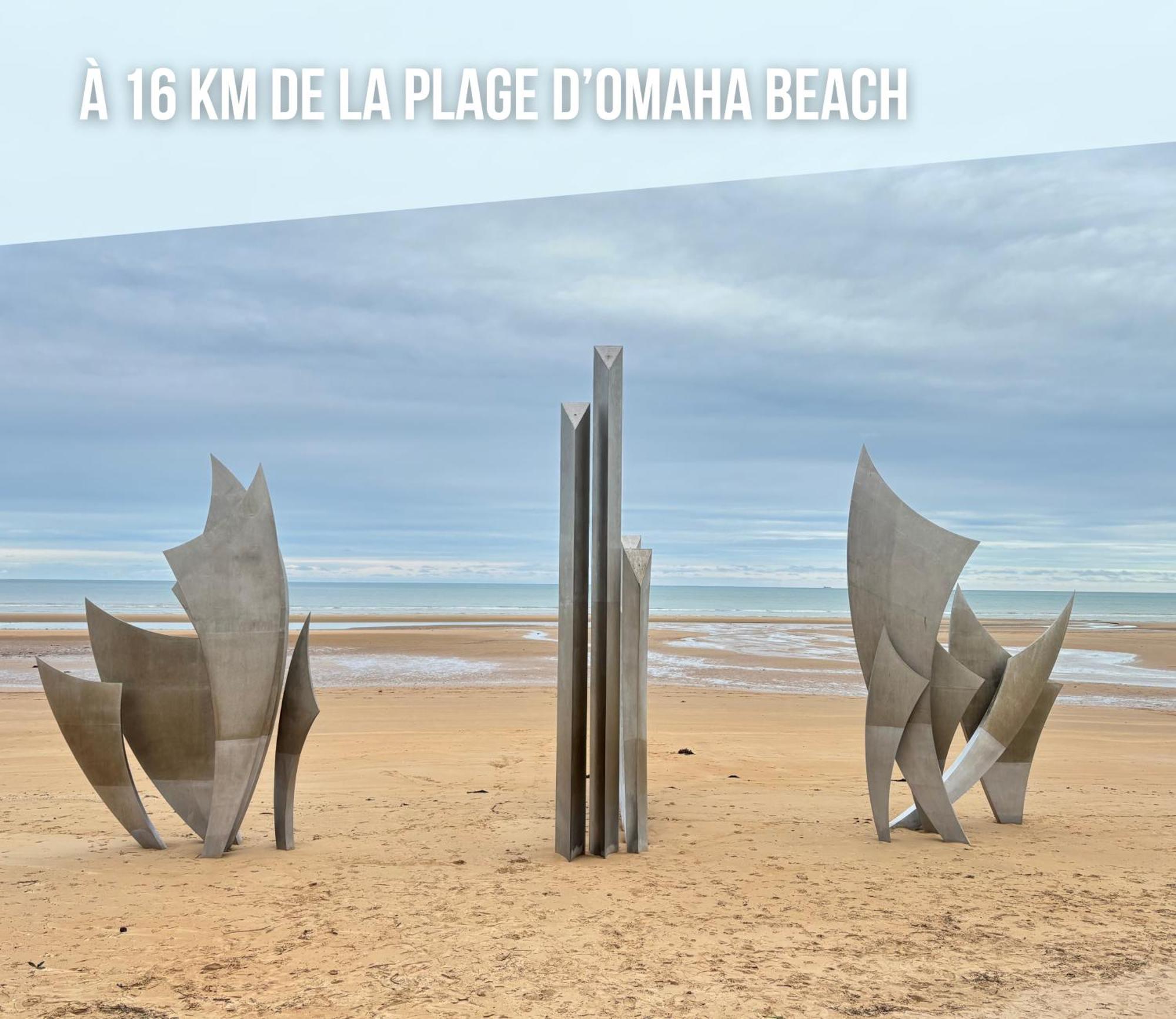 Maison De Campagne Lumineuse Spacieuse Dans Impasse Au Calme A Proximite D'Un Chateau Deux Verandas Grand Jardin Cabane Pour Velos, Pres Port En Bessin Et Bayeux, Proche Plages Du Debarquement Commes Εξωτερικό φωτογραφία